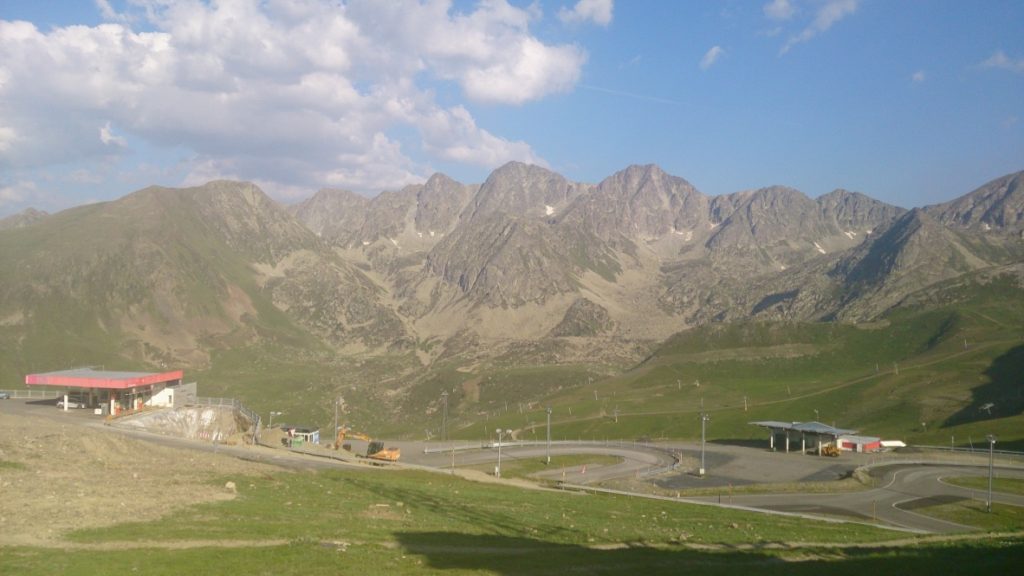 Vue depuis le Port d'Envalira