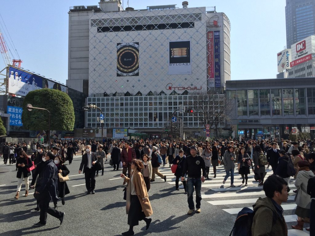 Passage piéton Shibuya Crossing