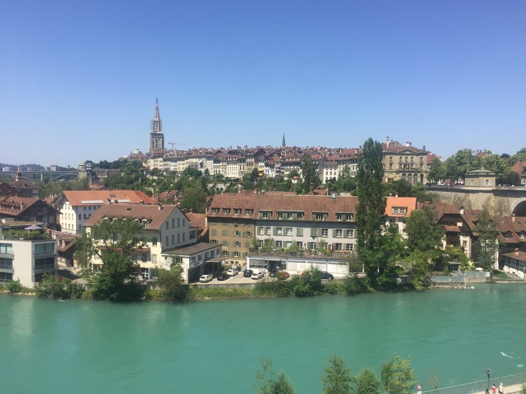 Vue sur la ville Bern en Suisse