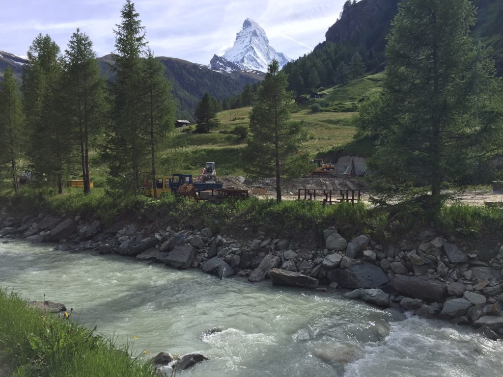 Cervin vu depuis Zermatt