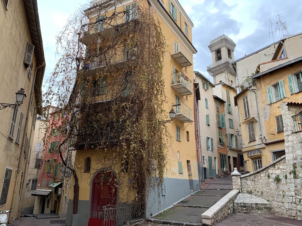 Vieille ville de Nice en France