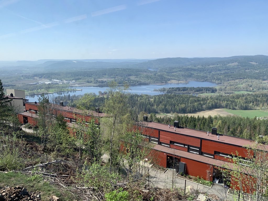 Lac Bogstadvannet en Norvège