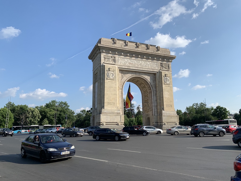 Arcul de Triumf à Bucarest