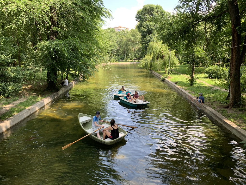 Parc Cișmigiu à Bucarest