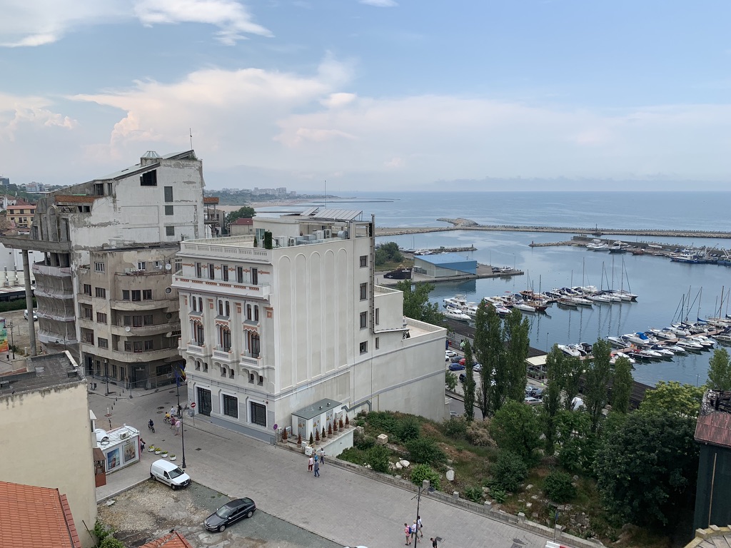 Vue depuis la mosquée de Constanța