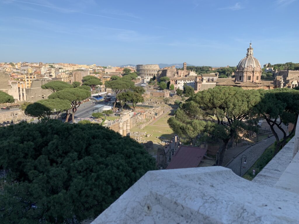 Vue depuis le Vittoriano