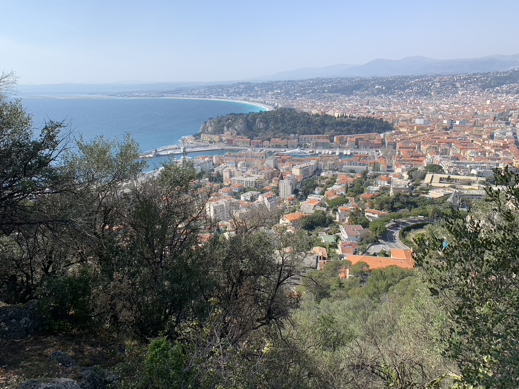 Nice depuis le Mont Boron