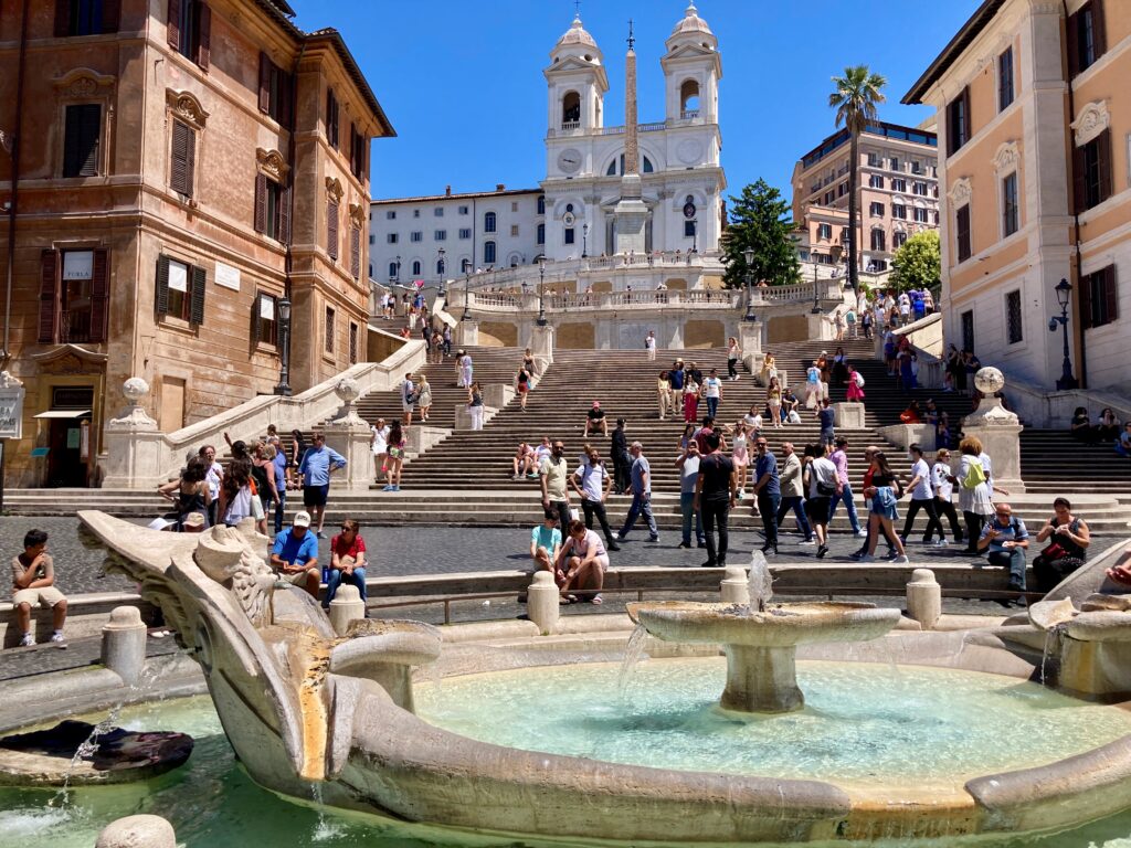 Fontaine Barcaccia à Rome