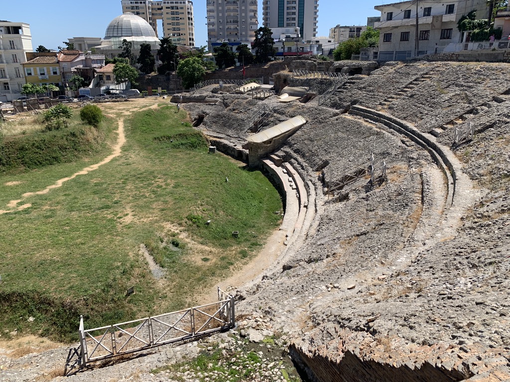Amphithéâtre romain à Durrës